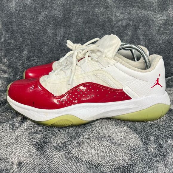 Nike Air Jordan 11 CMFT Low White Gym Red Men size 8 - Picture 1 of 10
